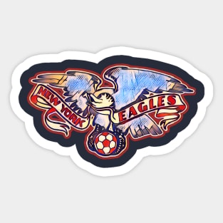 New York Eagles Soccer Sticker